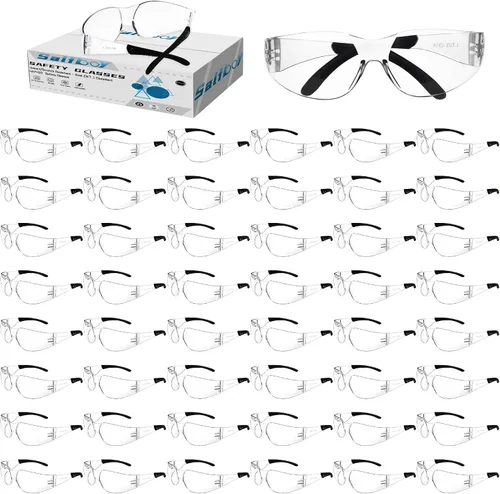 Vista 11 de Salfboy Ansi Z87.1 Certified Safety Glasses, Bulk Protection Glasses
