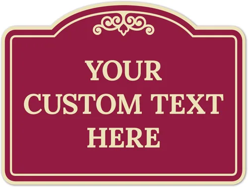 Vista 14 de Letrero decorativo personalizado, letrero de metal personalizado para negocios, entrada, hogar, Airbnb, placa de puerta de oficina, fondo negro, 8 x