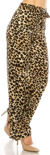 Vista 16 de Pantalones Palazzo para mujer, pantalones culottes sólidos y a rayas