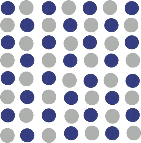 Vista 60 de Confetti Circle 1/4" Negro, Azul Marino Combo - 2 bolsas de media onza (1 oz) (8550/9971)