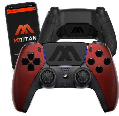 Vista 19 de MODDEDZONE Smart Extreme Modded Controller + Anti Recoil 2 Remap Buttons & Interchangeable Thumbsticks & Hair Triggers, Tactical Buttons Compatible