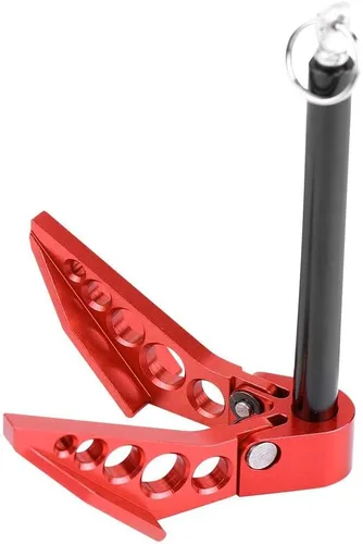 Vista 7 de 1/10 RC Crawler Car Winch Anchor Herramienta de tierra plegable para accesorio axial SCX10 D90 CC01