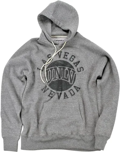 Vista 11 de Campus Lab Collegiate Classic Retro Stamp - Sudadera con capucha unisex para adultos