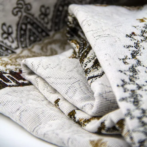 Vista 4 de Tablecloth Tapestry Fabric with Elegant Floral Pattern and Volume Effect Table Cloth Poppy Flowers Square or Rectangular Table linen Cloth