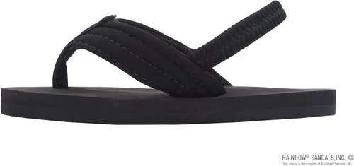 Vista 2 de Rainbow Sandals Grombow - Goma suave para niños, con correa de neopreno y correa trasera