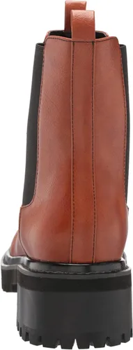 Vista 3 de The Drop Saviah - Botas Chelsea de suela gruesa para mujer