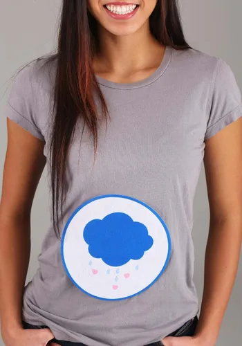 Vista 9 de Care Bears - Kit de disfraz de orejas de oso gruñón y parche para adultos con diadema y parche termoadhesivo