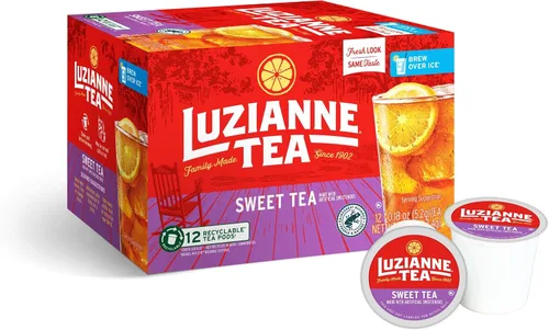 Vista 9 de Luzianne Cápsulas individuales de té helado dulce, caja de 12 unidades (paquete de 1)