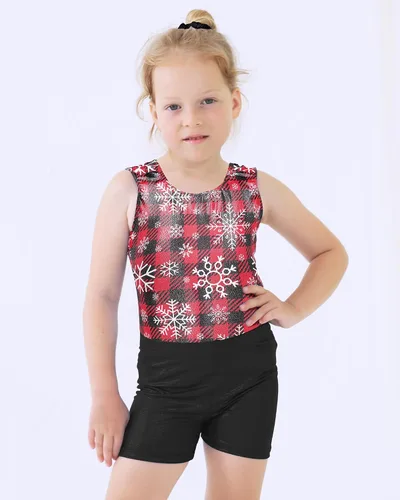 Vista 2 de BAOHULU Leotardos de gimnasia para niñas y niños pequeños con lentejuelas brillantes y parte superior de malla para bailar