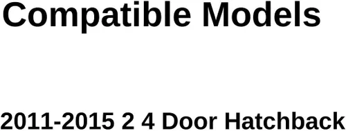 Vista 3 de Vidrio templado para puerta delantera derecha del pasajero compatible con modelos Mazda 2 2011-2015