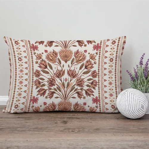 Vista 154 de ArogGeld Funda de cojín con flores verdes y blancas con flores grises y negras y hojas verdes en estilo chinoiserie, funda de almohada cuadrada