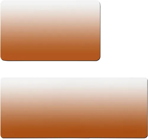 Vista 6 de Tapete de baño naranja degradado para bañera, antideslizante, de secado rápido y absorbente, tierra de diatomeas, fregadero, dormitorio, cocina