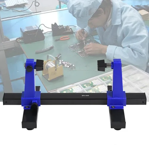 Vista 2 de Joyzan - Soporte para placa de circuito, kit de sujeción ajustable para soldadura PCB