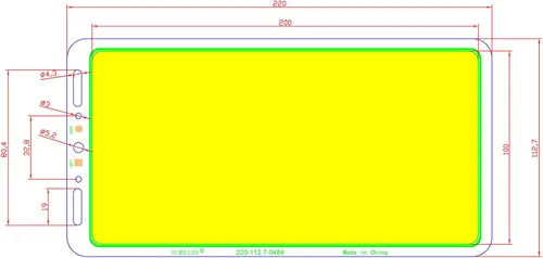 Vista 2 de Panel de luz LED COB de CC ultra brillante de 12 V con regulador de intensidad de control remoto, tira de chip de 70 W máximo, módulo LED para Blanco