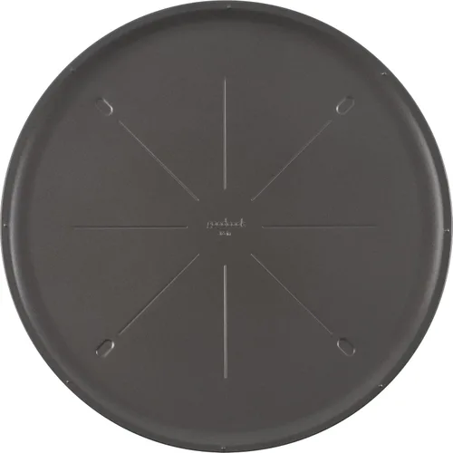 Vista 10 de GoodCook Conjunto de 2 bandejas para pizza personales antiadherentes de acero de 10", gris