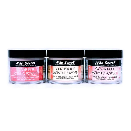 Vista 9 de Mia Secret - Polvo acrílico para uñas (12 unidades), colección frutal