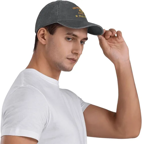 Vista 4 de USS Bennington Cvs-20 - Gorra de béisbol unisex ajustable para papá, sombrero de mezclilla, Negro