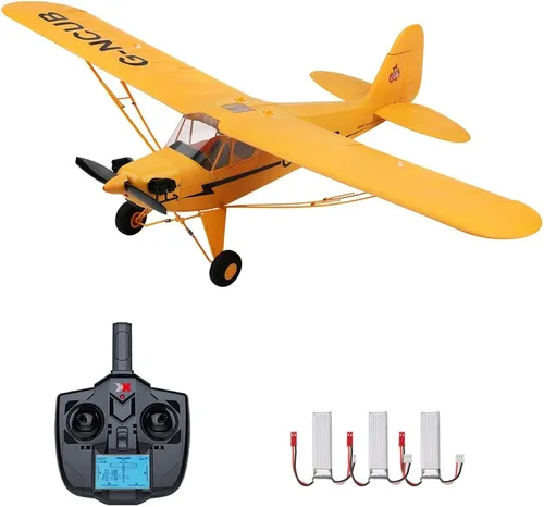 Vista 10 de GoolRC WLtoys XK A160 Avión a control remoto, 2.4 GHz, 5 canales, sin escobillas, avión de control remoto para adultos, avión RC con modo 3D/6G