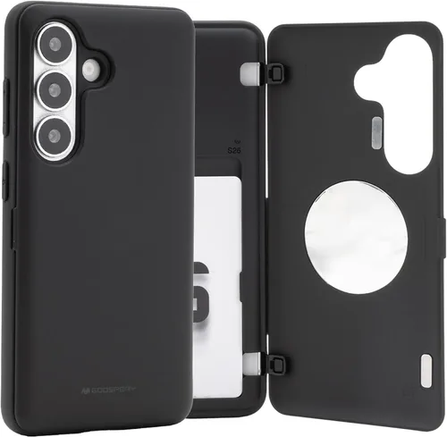 Vista 55 de GOOSPERY Funda tipo cartera para Samsung Galaxy S22 Ultra, [tarjetero] parachoques magnético de puerta con cierre automático, cubierta protectora