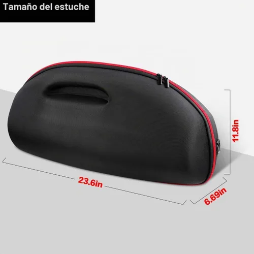 Vista 6 de COMECASE Estuche rígido de viaje para JBL Boombox 3/2 - Potente altavoz Bluetooth Boombox impermeable (solo caja)