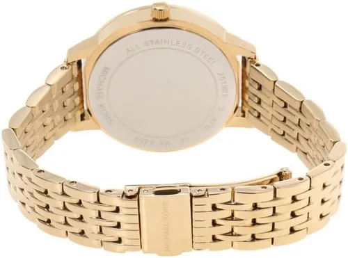 Vista 5 de Michael Kors Melissa - Reloj de acero inoxidable para mujer Dorado