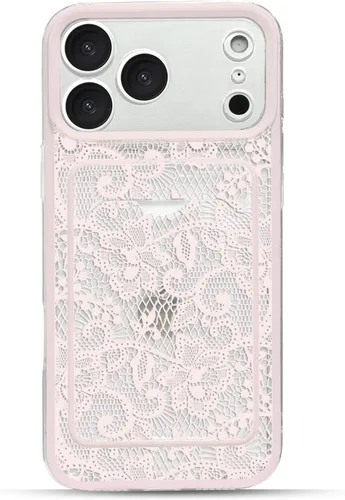 Vista 18 de NITITOP Funda para iPhone 13 transparente linda flor de encaje - flor negra negro (Black Bloom)