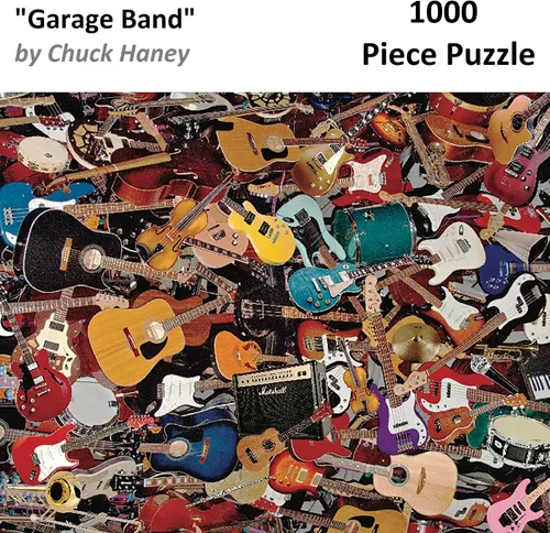 Vista 2 de Garage Band - Rompecabezas de 1000 piezas, 1 EA