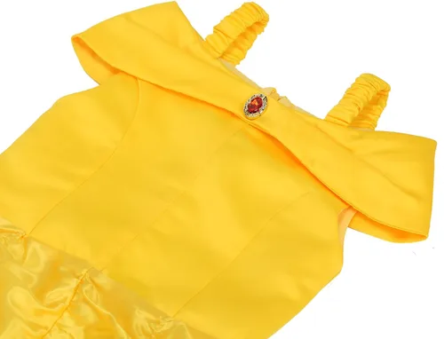 Vista 4 de Disfraz de princesa para niñas, disfraz de Halloween, cosplay, con accesorios, 3-8 años