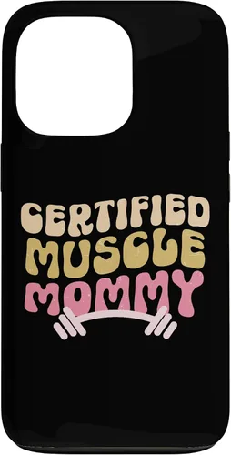 Vista 10 de iPhone 16 certified Muscle Mommy Groovy Pump Cover Lifting Case