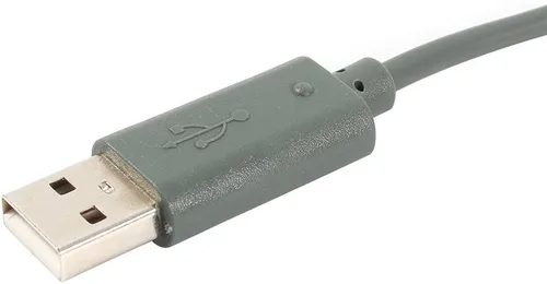 Vista 9 de Zerone Cable de conexión USB de repuesto para controlador con cable para XBOX360 (gris)