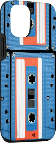 Vista 3 de iPhone 14 Cintas de casete Mixtapes 1980s Radio Music Case
