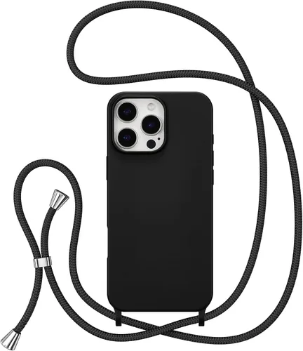 Vista 39 de ZTOFERA Funda para iPhone Air con correa, funda cruzada para teléfono con cordón ajustable para el cuello en los hombros, silicona suave a prueba