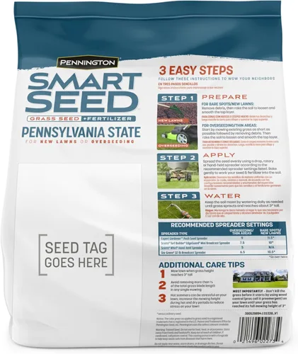 Vista 2 de Pennington Smart Seed - Semillas de césped del estado de Pennsylvania