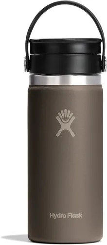Vista 18 de Hydro Flask Flex Sip - Vaso de café de acero inoxidable aislado, antiderrames, a prueba de fugas, taza de café de viaje, 16 onzas, verde agave