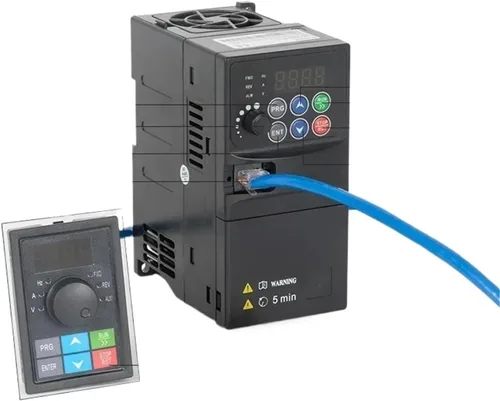 Vista 4 de 220V 0.75KW/1.5KW/2.2KW 1HP/2HP/3HP Mini VFD Variable Frequency Drive Converter for Motor Speed Control Inverter(1.5KW-220V-G2-1)