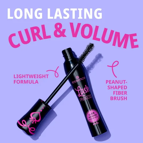 Vista 10 de essence Lash Princess Curl & Volume Mascara Vegano y libre de crueldad