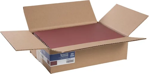Vista 3 de Royal Mantel individual desechable borgoña de 9.25 x 13.25 pulgadas, paquete de 1000