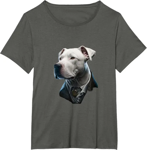 Vista 65 de Detective Dogo Argentino - Camiseta para perro, Negro