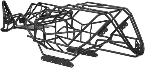 Vista 5 de Dilwe Marco de jaula enrollable para automóvil a control remoto, marco de metal, cubierta de chasis para Axial Wraith a escala 1/10