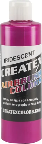 Vista 7 de Createx Pintura de colores para aerógrafo, 8 onzas, azul eléctrico iridiscente