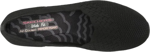 Vista 5 de Skechers Women's Seager-Stat-Scalloped Collar, Engineered Skech-Knit Slip-on-Classic Fit Loafer