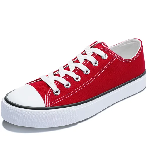 Vista 2 de Obtaom Zapatos de lona para mujer, zapatos deportivos de moda para caminar