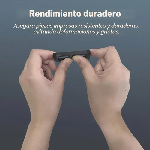 Vista 5 de FLASHFORGE ABS Pro Filamento 1.75mm Negro, Carrete de 1kg (2.2lbs) para Impresora 3D - Precisión Dimensional +/- 0.02mm, Deformación Térmica