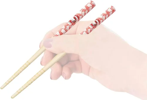 Vista 5 de Skater ANT2-A Sanrio Hello Kitty Chopsticks Bamboo Chopsticks 6.5 inches (16.5 cm), Made in Japan