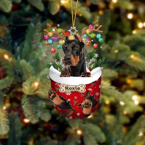 Vista 130 de LOVELYPOD Adorno Personalizado de Perro Affenpinscher, Adornos de Navidad Affenpinscher Regalo para Amante de Perros, Adorno de Navidad Colgante