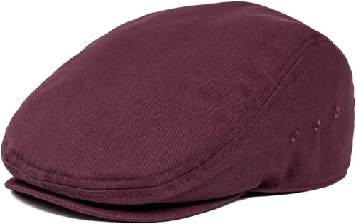 Vista 7 de Gorra plana de algodón sarga Ivy para hombre, estilo Newsboy