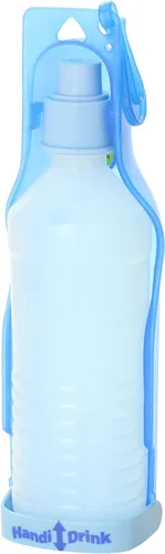 Vista 5 de Ethical Pet Handi-Drink - Bebedero regular para mascotas, 17 onzas, color azul