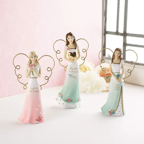 Vista 6 de Pavilion Gift Company Mom You are So Loved - Figura coleccionable de ángel de 6.5 pulgadas
