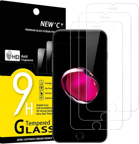 Vista 32 de NEW'C 3 protectores de pantalla de privacidad para iPhone Air (6.5 pulgadas) + 3 protectores de lente de cámara, protección de sensor, película