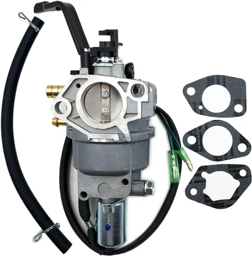 Vista 2 de Carburador de generador de combustible dual para generadores Huayi P28-H-4 338cc 389cc 420cc 439cc 459cc para Champion 100165 Parte # 47.131000.25